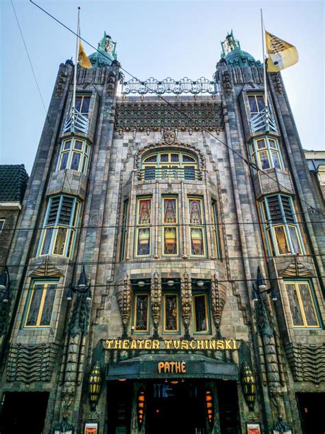 Tuschinski ⭐ , netherlands, amsterdam, reguliersdwarsstraat, 111: Facciata Del Teatro Di Tuschinski, Amsterdam, Paesi Bassi ...