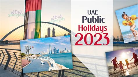 Uae Public Holidays 2023 Wow Sharjah