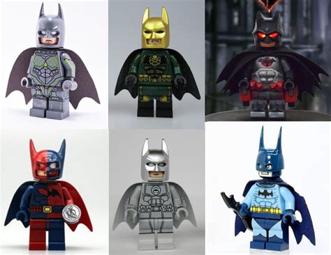 Lego Batman Minifigures On Batmans 80th Birthday Blog