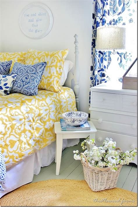 We did not find results for: Blue and Yellow Farmhouse Bedroom - Thistlewood Farm ...