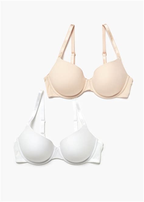 2 pack dd padded underwired t shirt bras matalan