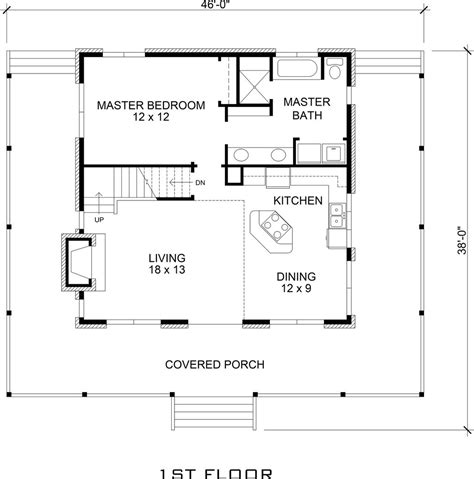 Cabin Style House Plan 3 Beds 2 Baths 1479 Sqft Plan 140 121