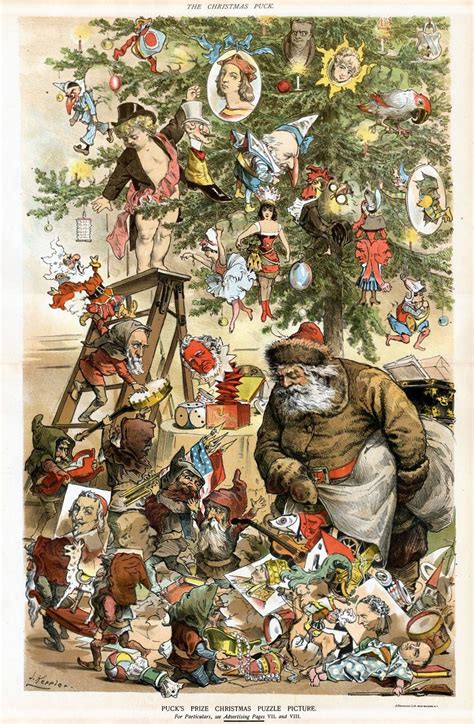 To enjoy tons of christmas riddles and christmas brain teasers, hold tight! SANTA CLAUS BAG OF TOYS CHRISTMAS PUZZLE PICTURE TREE ORNAMENTS DOLL RARE SANTA | eBay
