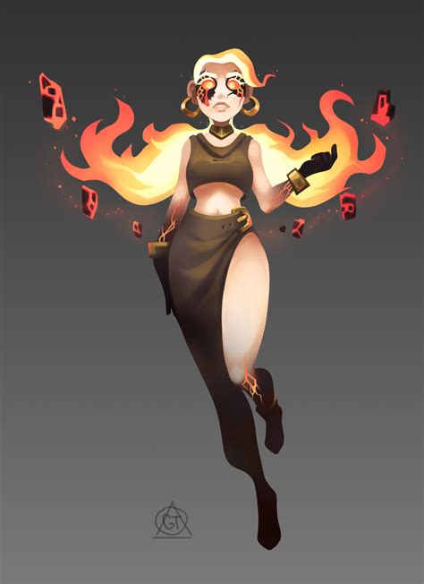 Artstation Fire Sorcerer