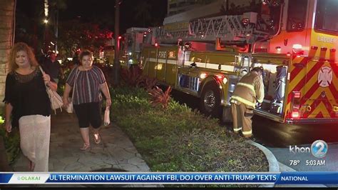 Second Waikiki Hotel Fire Ruled Arson By Hfd Youtube