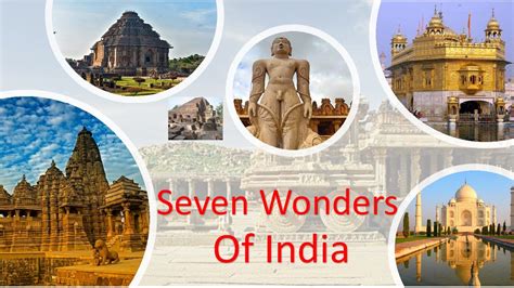 Seven Wonders Of Indiaseven Wondersetoddlers Youtube