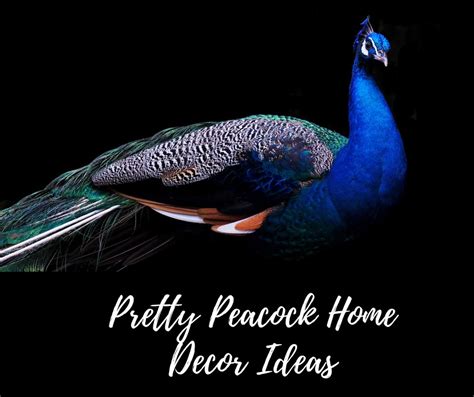 Add flair to your interior with peacock bedding, accessories and dining sets. Peacock Home Decor Ideas - Peacock Decorations For Home ...