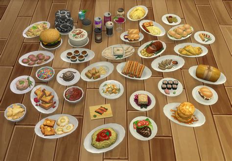 Sims 4 Korean Food