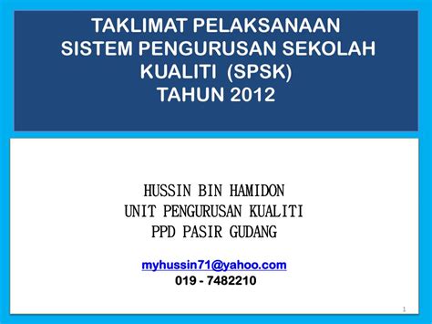 Sistem pengurusan yang mula dilaksanakan selepas perang dunia ini telah terbukti berjaya dalam mengurangkan kos pengurusan tetapi pada masa yang sama masih lagi dapat mengekalkan kualiti. PPT - TAKLIMAT PELAKSANAAN SISTEM PENGURUSAN SEKOLAH ...