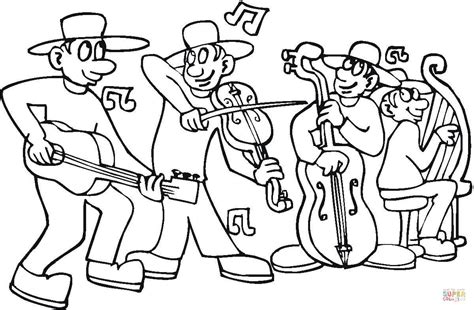 Music Band Coloring Page The Best Porn Website