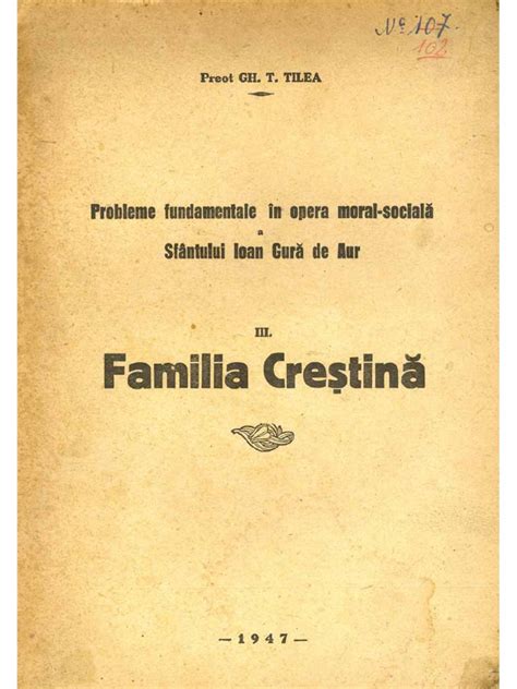 Citate Sf Ioan Gura De Aur - SF Ioan Gura de Aur - Familia Crestina | PDF