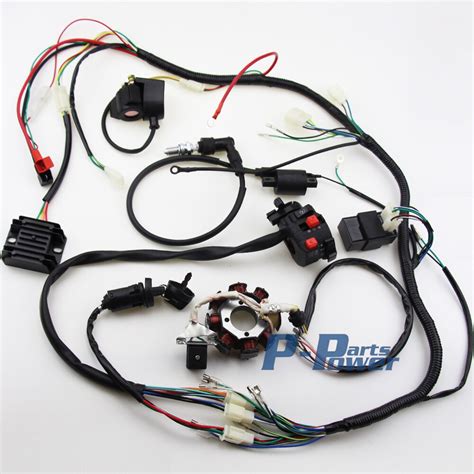 These vehicles and their myriad of up to sixty microprocessors, connectors, sensors, relays, and switches are tested for years on end in extremes of temperature, humidity, vibration, and electrical interference. Popular Atv Wiring Harness-Buy Cheap Atv Wiring Harness lots from China Atv Wiring Harness ...