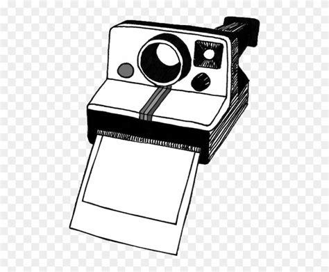 Polaroid Camera Clipart Black And White Camera Clip Art Camera