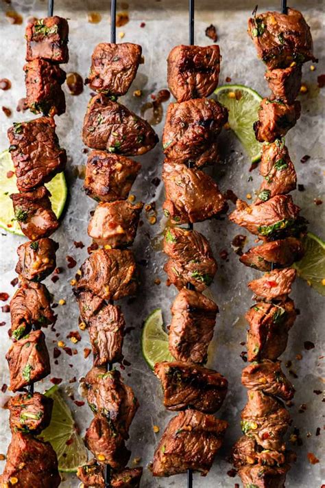 Simple Marinated Beef Kabobs Tri This