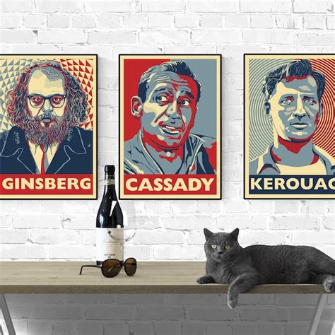 Jack Kerouac Poster Etsy