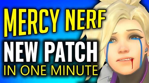 Overwatch Patch Huge Mercy Nerf And Junkrat Nerf Patch In A Minute