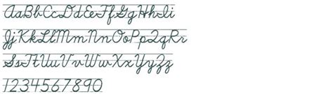 Dnealian Cursive With Lines Free Font Download Cursive Handwriting