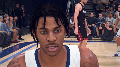 Ja Morant Cyberface Updated Hair V By Kspecialist For K