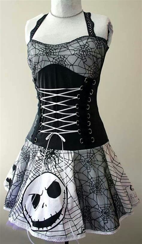 Jack Skellington Dress Dresses Fashion Rockabilly Dress