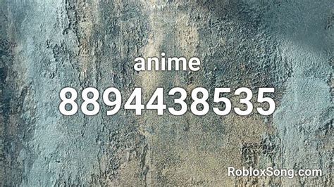 Anime Roblox Id Roblox Music Codes