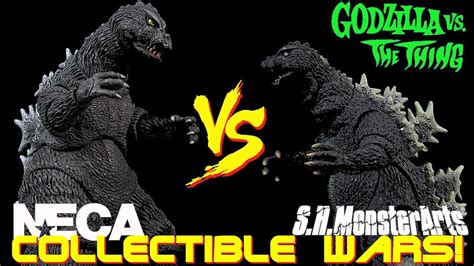 Neca Vs Sh Monsterarts Godzilla 1964 Godzilla Vs The Thingmothra