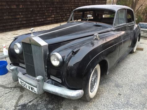 The visual sensation usually associated with the metal silver is its metallic shine. 1957 ROLLS ROYCE SILVER CLOUD I -"BARN FIND"-61K ORIGINAL ...