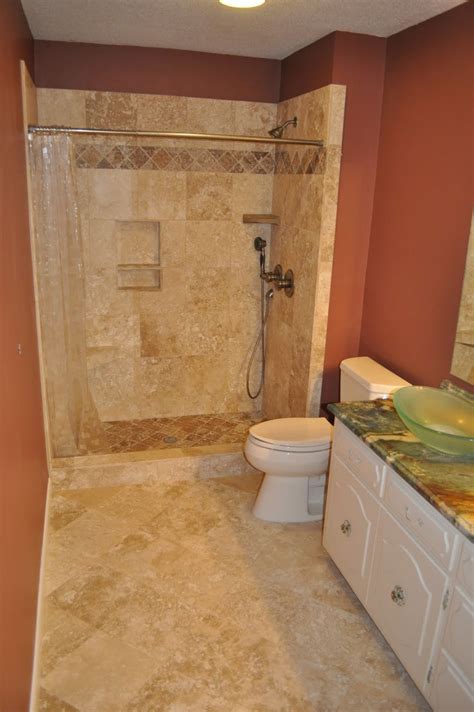 Bathroom Stand Up Shower Tile Ideas Best Home Design Ideas