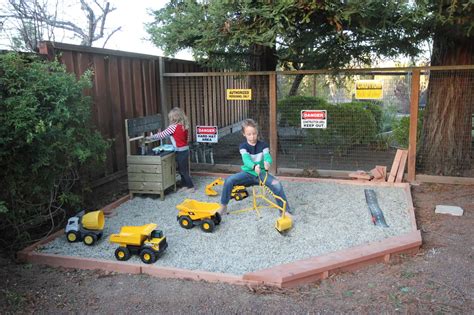 Backyard Construction Play Area Toddler Approved