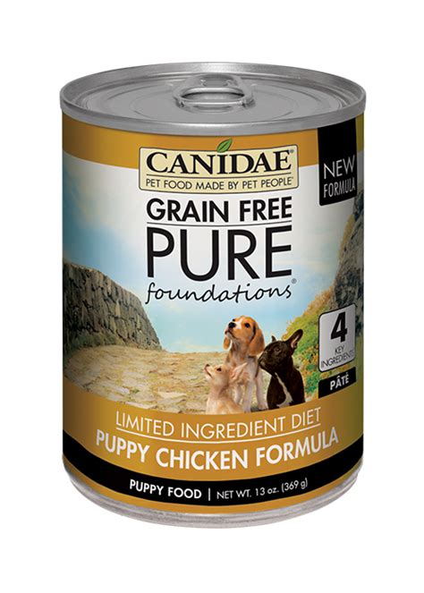 But how do you know if canidae dog food is the right choice for your pup? Canidae Grain Free PURE Foundations Canned Puppy Formula ...