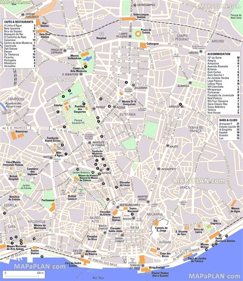 Mapa Turistico Lisboa Pdf Mapa