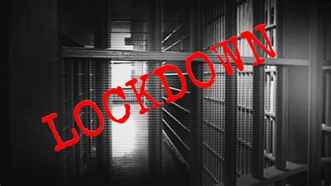 Lockdown text with padlock free vector and png. One Inmate In Stable Condition After Fight Causes Lockdown ...