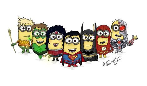 Despicable Me Minions Avengers Wallpaper