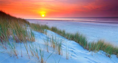 Wallpaper 2560x1375 Px Beach Dune Grass Landscape Nature