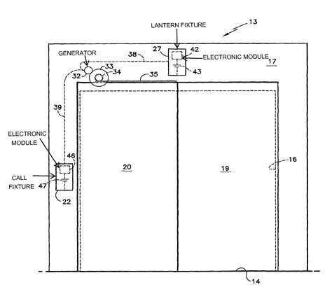 Patent Us8356698 Wireless Elevator Hall Fixtures Integral With Hall