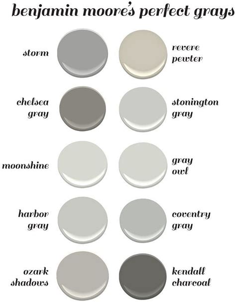 Image Result For Gray Paint Scale Perfect Grey Paint Color Perfect