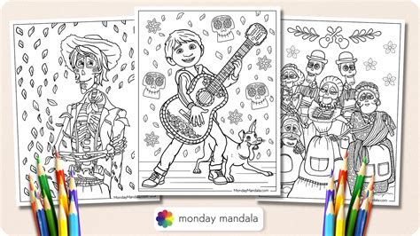 24 Coco Coloring Pages Free Pdf Printables