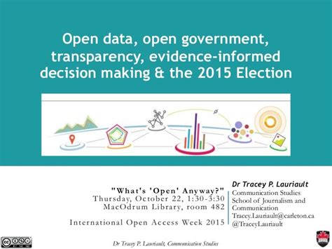 open data open government transparency evidence informed decision