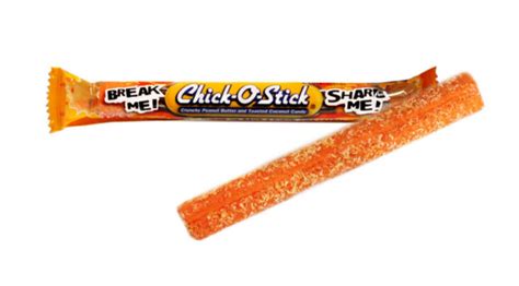 Chick O Stick Candy Peanut Butter Rolled In Coconut Golden Gait