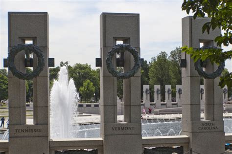 World War Two Memorial Pillars And Fountain Clippix Etc Educational