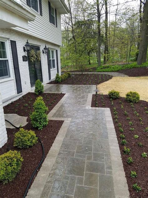 The other curves seem to shift & droop over years, but. Walkways | Patios | Pavers