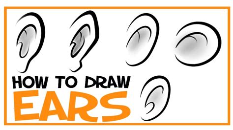 How To Draw Ears Cartooning 101 6 Youtube