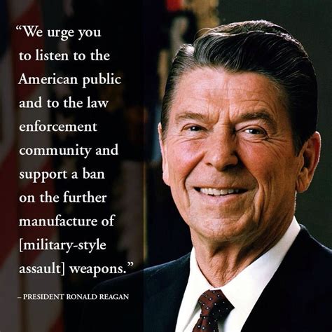 Ronald Reagan Quotes On Guns Quotesgram