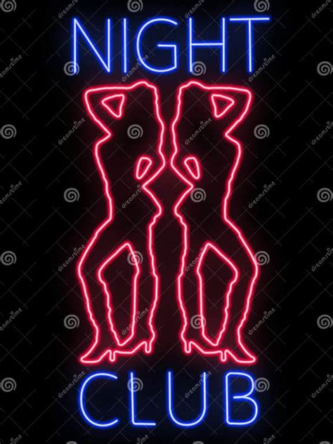 Neon Sign Nightclub Stock Photo Image Of Nightclub 17125858