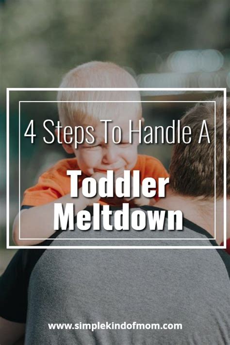 Toddler Tantrums How To Handle The Meltdown Simple Kind Of Mom