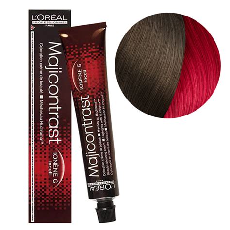 hajfesték hajszínező l oréal majicontrast 50ml red magenta