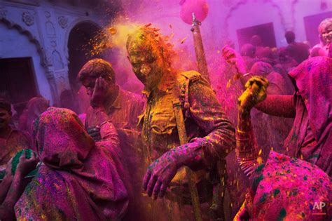 Holi Festival Of Colors — Ap Photos