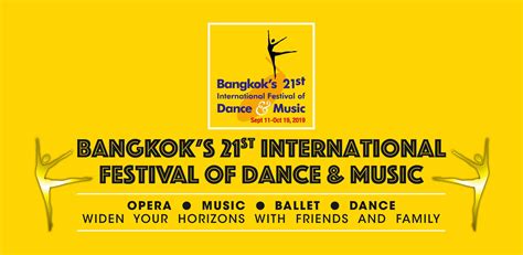 Bangkok's International Festival of Dance and Music 2019 - TRIFARGO
