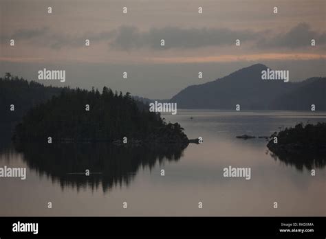Tofino Inlet Vancouver Island British Columbia Canada Stock Photo