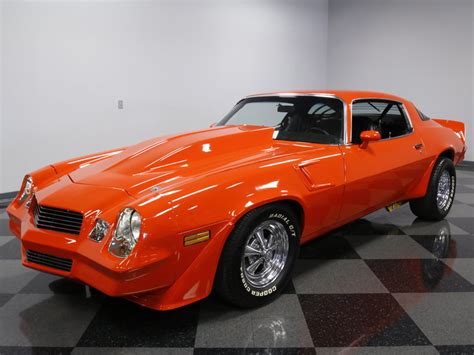 The color is the original green color. Carousel Red 1980 Chevrolet Camaro Z28 For Sale | MCG ...
