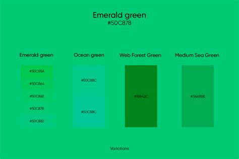 Emerald Green Cmyk Color Code